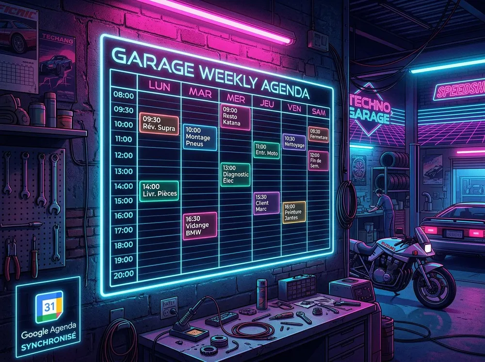 Agenda synchronisé