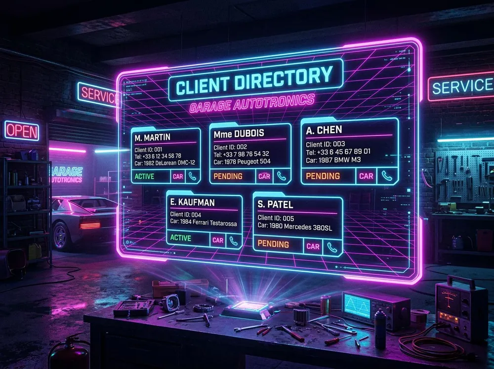 Tes clients, au même endroit